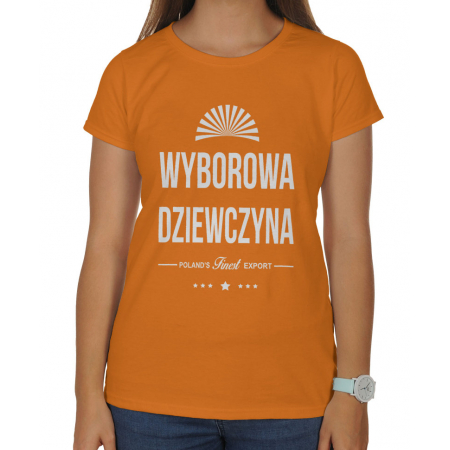 Koszulka damska na dzień kobiet Wyborowa dziewczyna